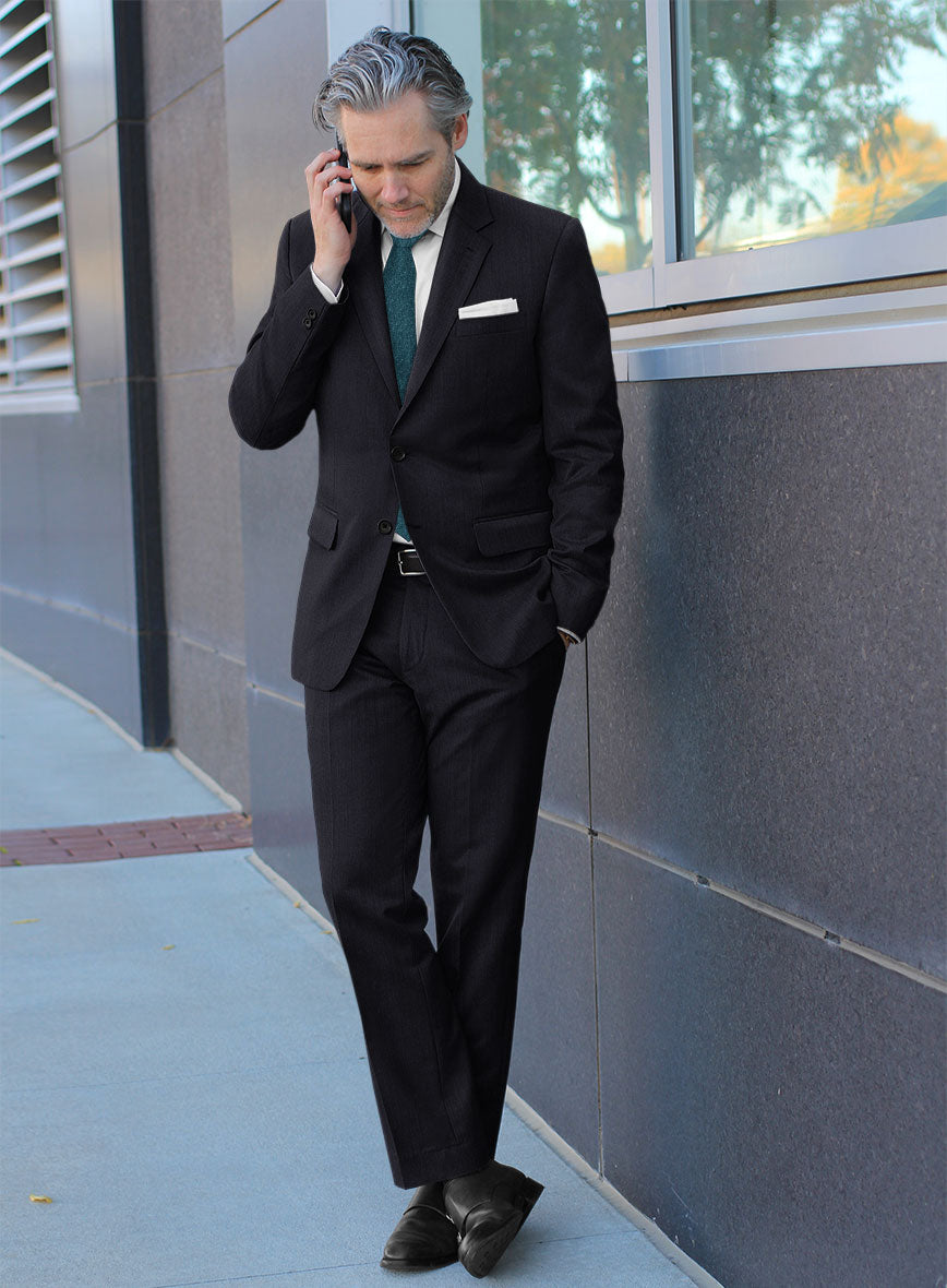 Bristol Lombo Dark Navy Suit - StudioSuits