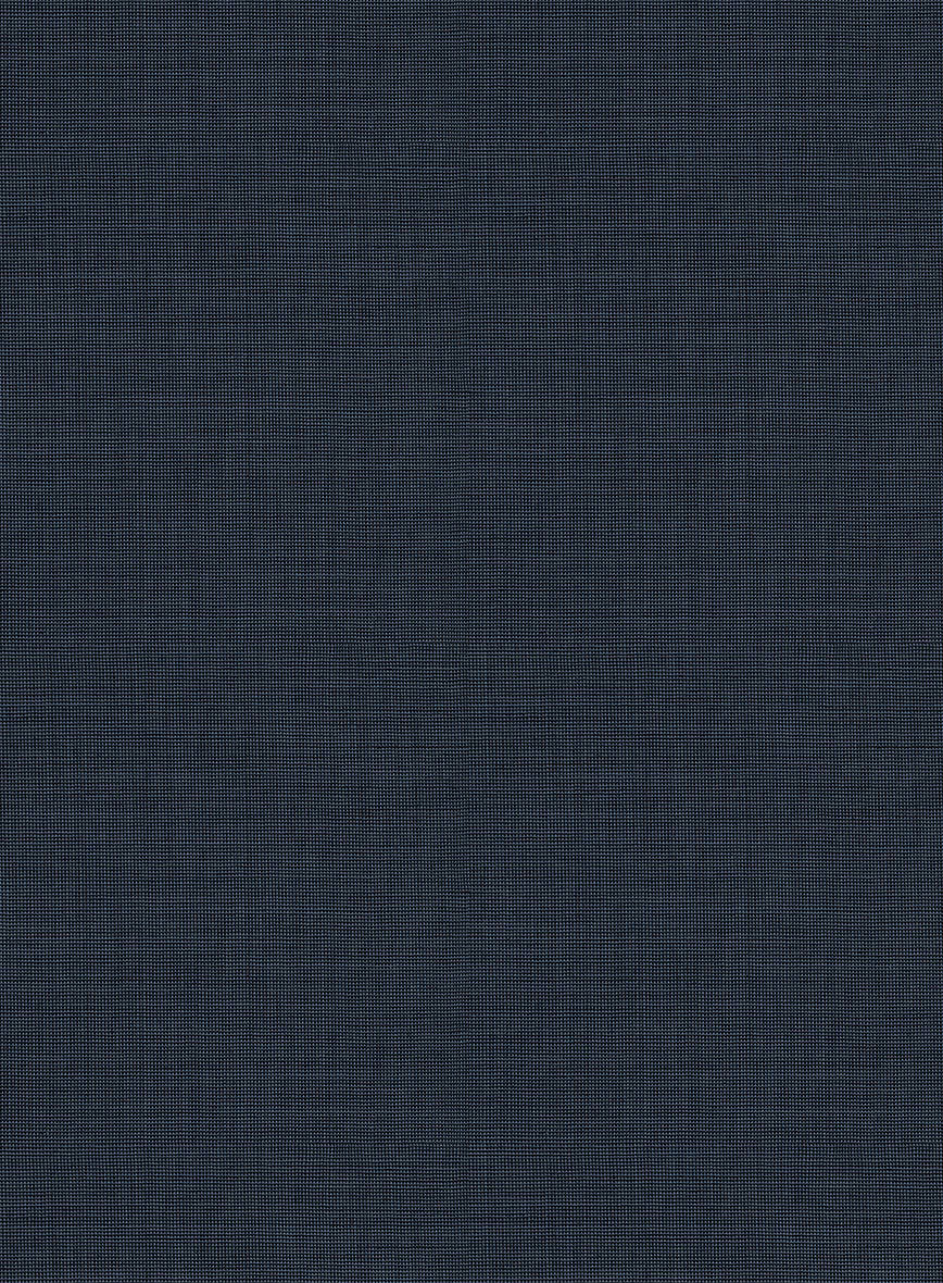 Bristol Nailhead Blue Pants - StudioSuits