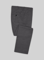 Bristol Nailhead Dark Gray Pants - StudioSuits
