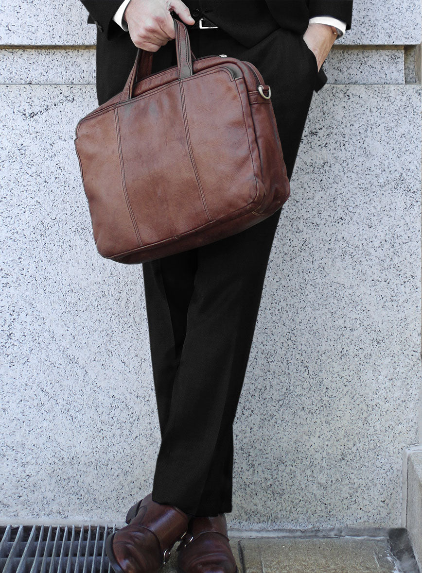 Bristol Orrado Black Pants - StudioSuits