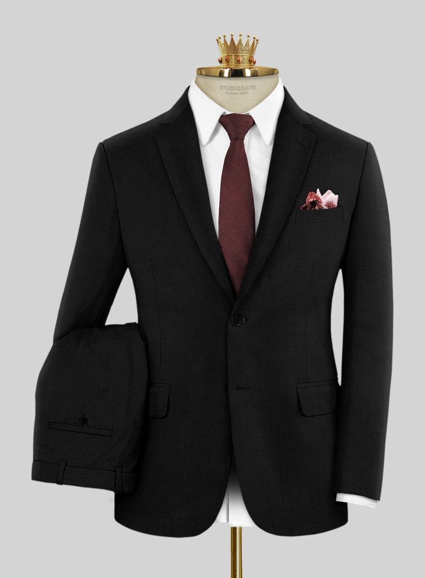 Bristol Orrado Black Suit - StudioSuits