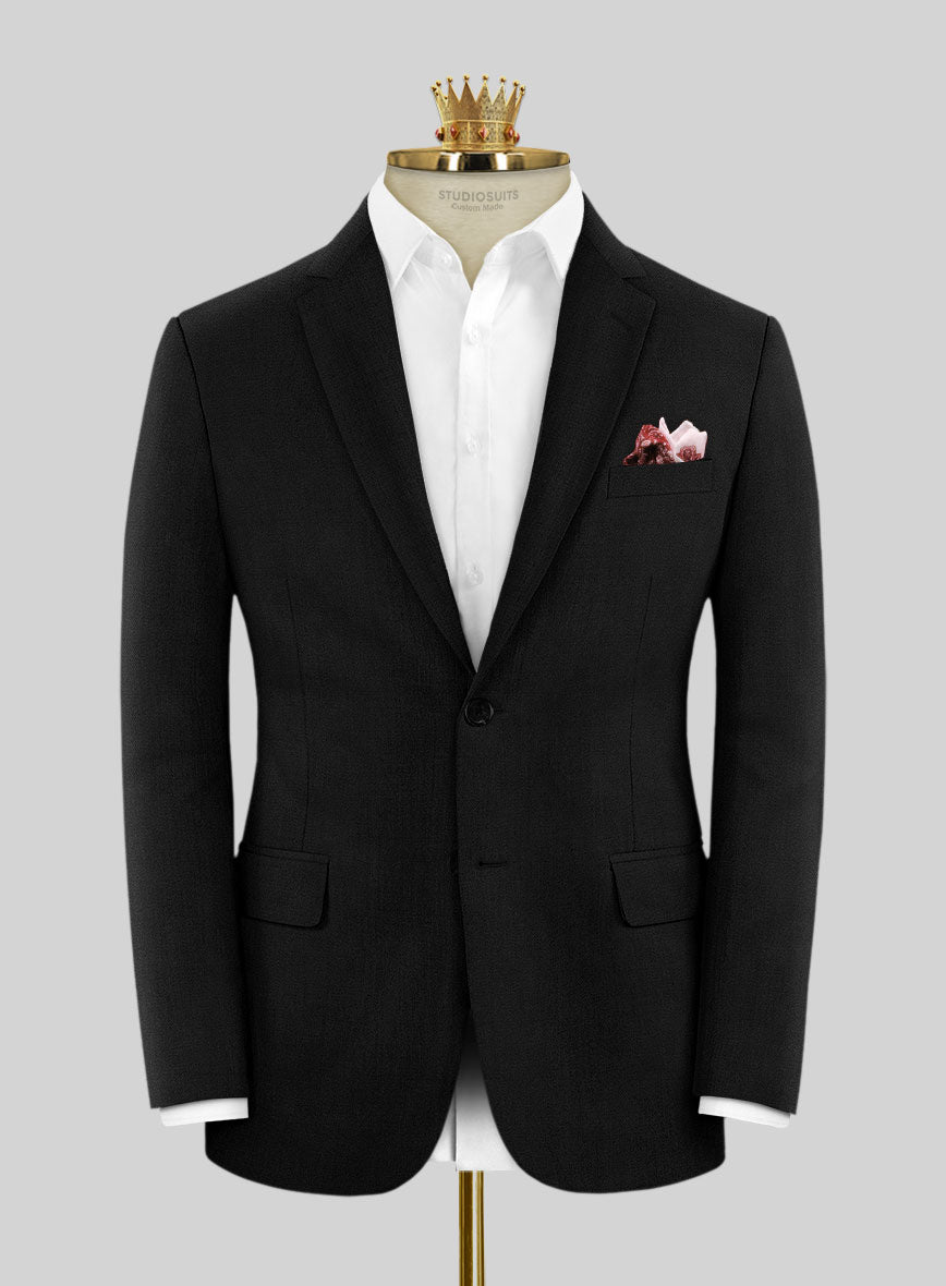 Bristol Orrado Black Suit - StudioSuits