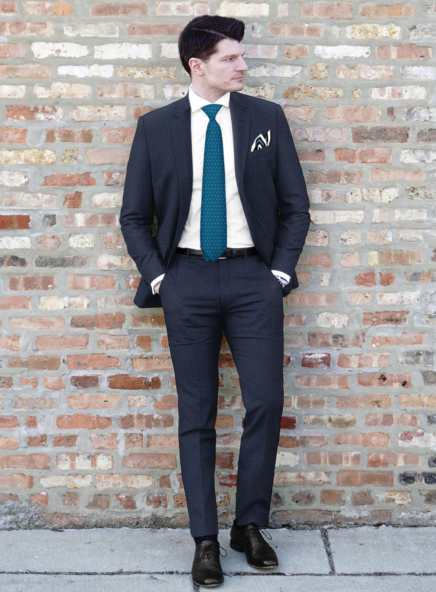 Bristol Regal Blue Sharskin Suit - StudioSuits