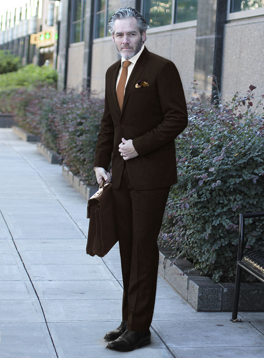 Bristol Umber Brown Suit - StudioSuits