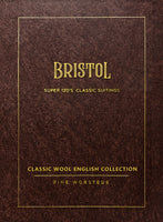 Bristol Midnight Herringbone Suit - StudioSuits