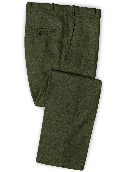 Brook Green Tweed Pants - StudioSuits