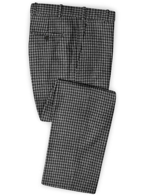 Brook Checks Tweed Pants - StudioSuits