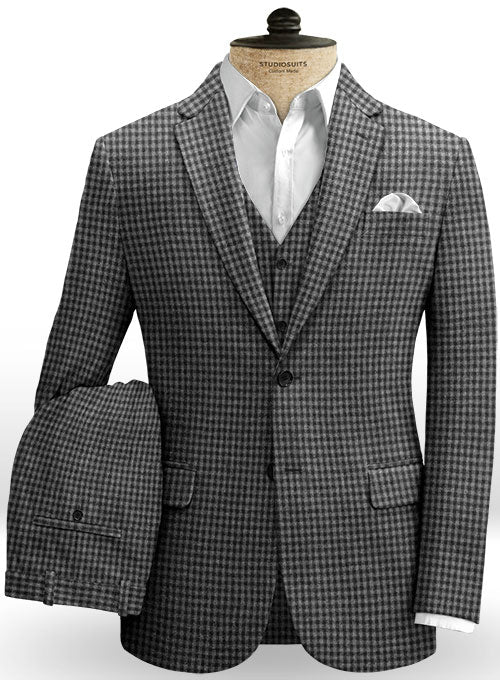 Brook Checks Tweed Suit - StudioSuits