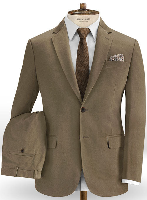 Brown Chino Suit - StudioSuits