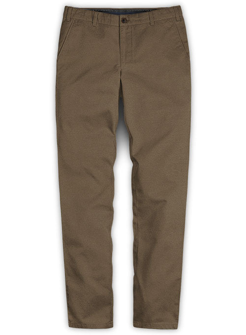 Washed Brown Chinos - StudioSuits