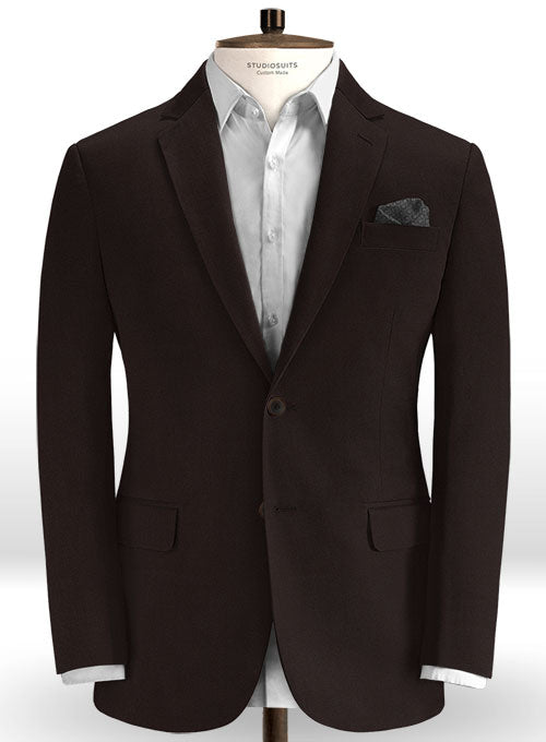 Brown Fine Twill Suit - StudioSuits