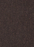 Brown Flecks Donegal Tweed Shirt - StudioSuits