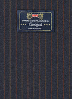 Caccioppoli Dapper Dandy Berno Regal Blue Wool Jacket - StudioSuits