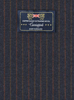 Caccioppoli Dapper Dandy Berno Regal Blue Wool Suit - StudioSuits
