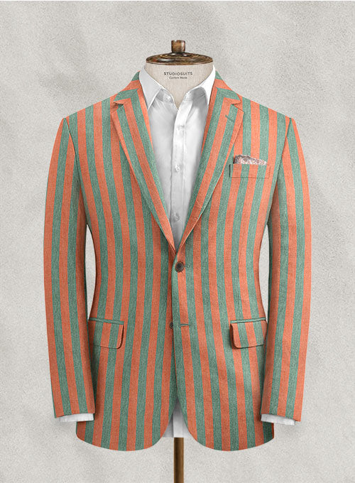 Caccioppoli Almo Linen Jacket - StudioSuits