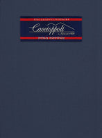 Caccioppoli Cotton Gabardine Marine Blue Suit - StudioSuits