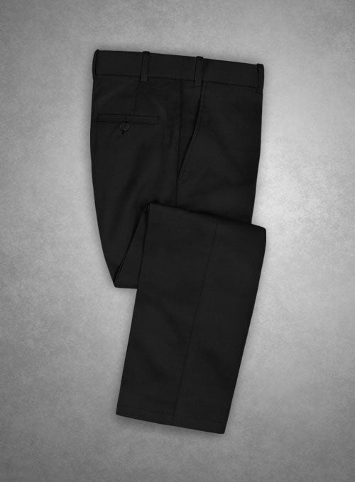Caccioppoli Cotton Drill Black Suit – StudioSuits