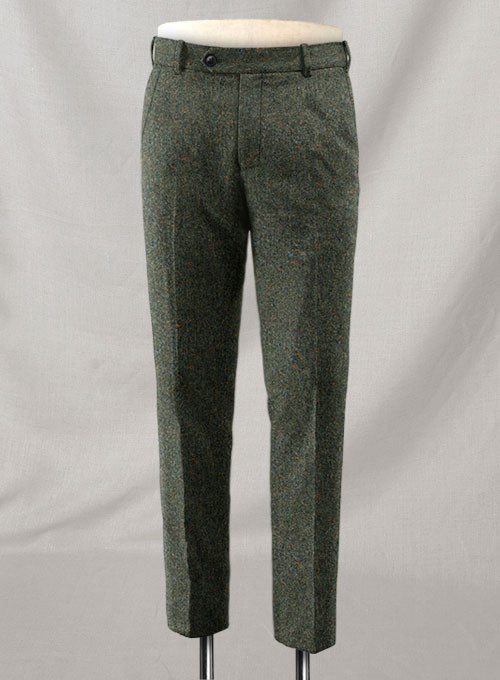 Caccioppoli Donegal Green Tweed Suit - StudioSuits