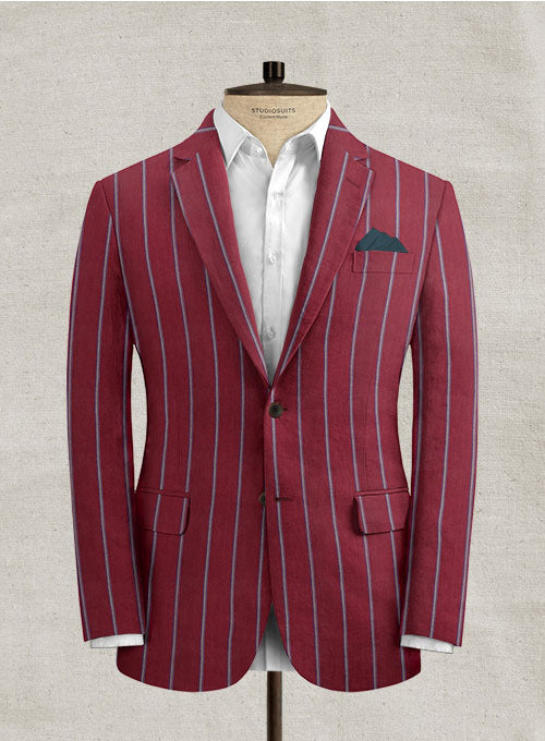 Caccioppoli Moncal Linen Jacket - StudioSuits