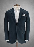 Caccioppoli Cotton Cashmere Astro Navy Jacket - StudioSuits