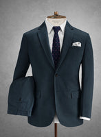 Caccioppoli Cotton Cashmere Astro Navy Suit - StudioSuits