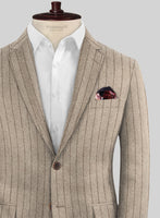 Caccioppoli Acabel Brown Wool Jacket - StudioSuits