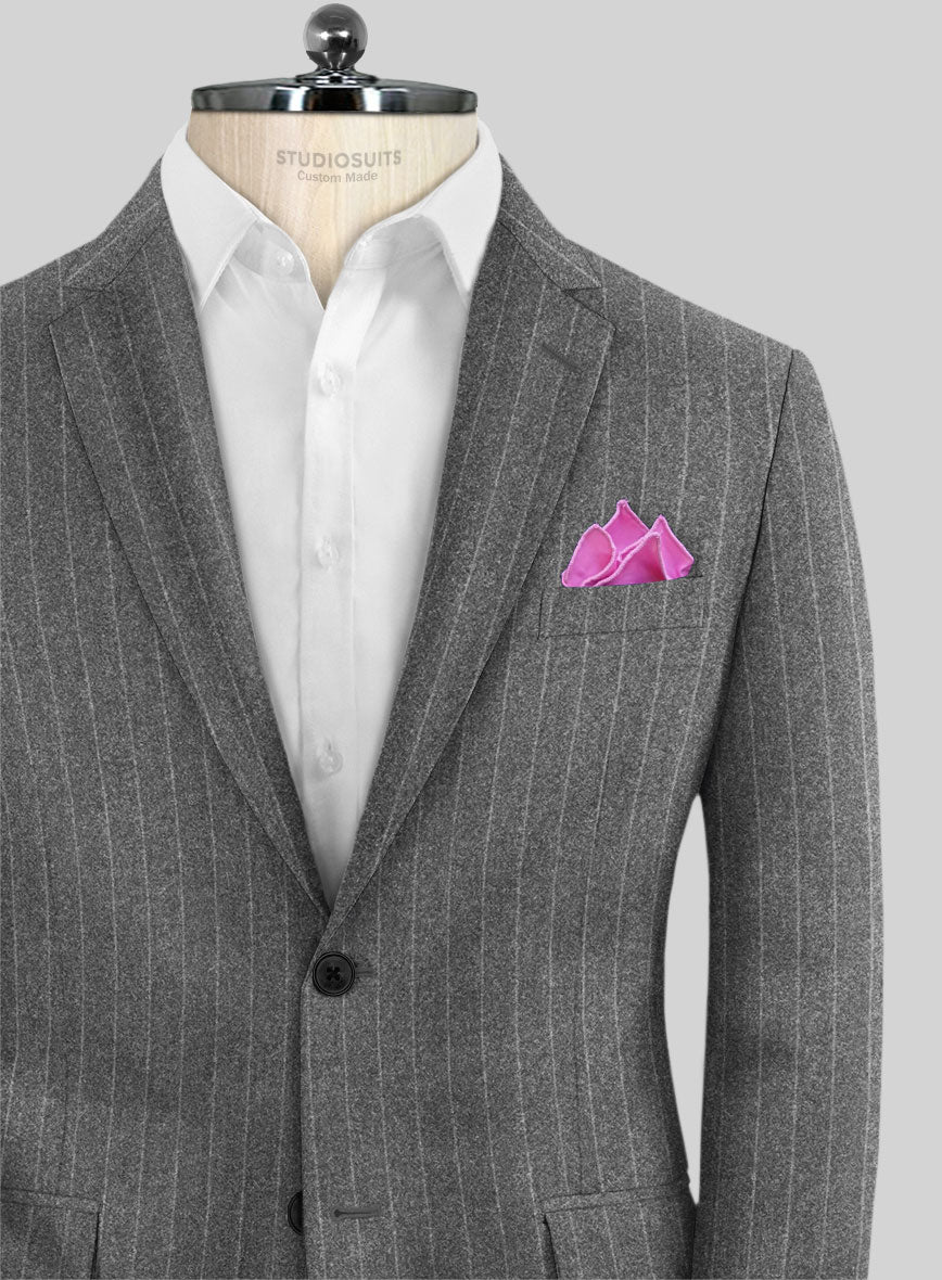 Caccioppoli Laudi Light Gray Wool Suit - StudioSuits