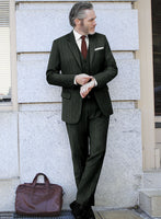 Caccioppoli Orgi Green Wool Suit - StudioSuits