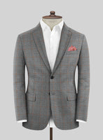 Caccioppoli Rarco Glen Gray Wool Suit - StudioSuits