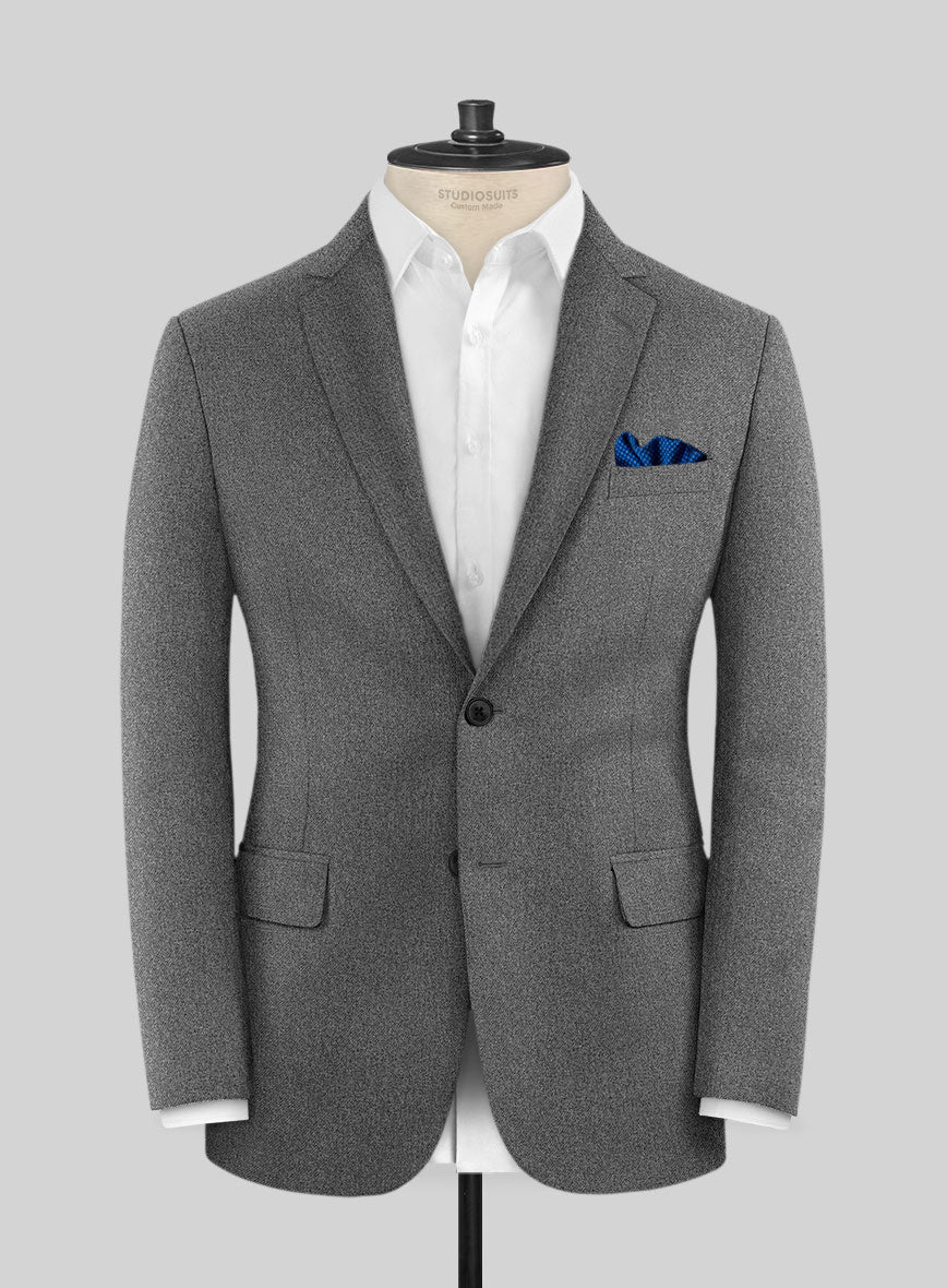 Caccioppoli Imma Gray Wool Jacket - StudioSuits