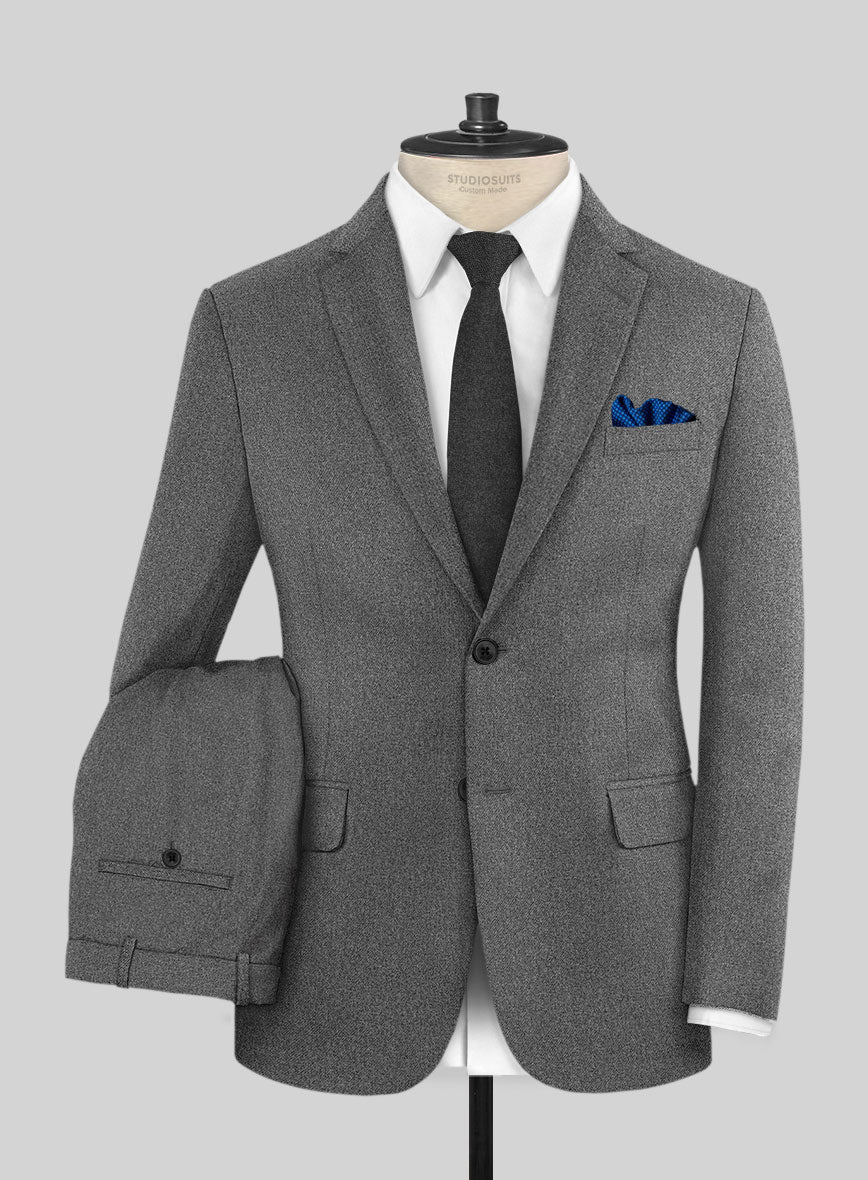 Caccioppoli Imma Gray Wool Suit - StudioSuits