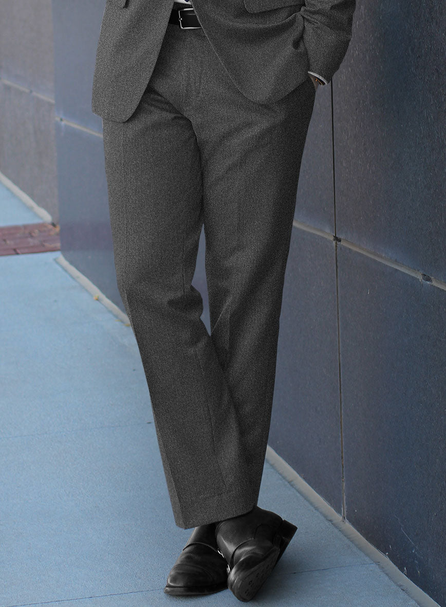 Caccioppoli Yorge Iron Gray Wool Pants – StudioSuits