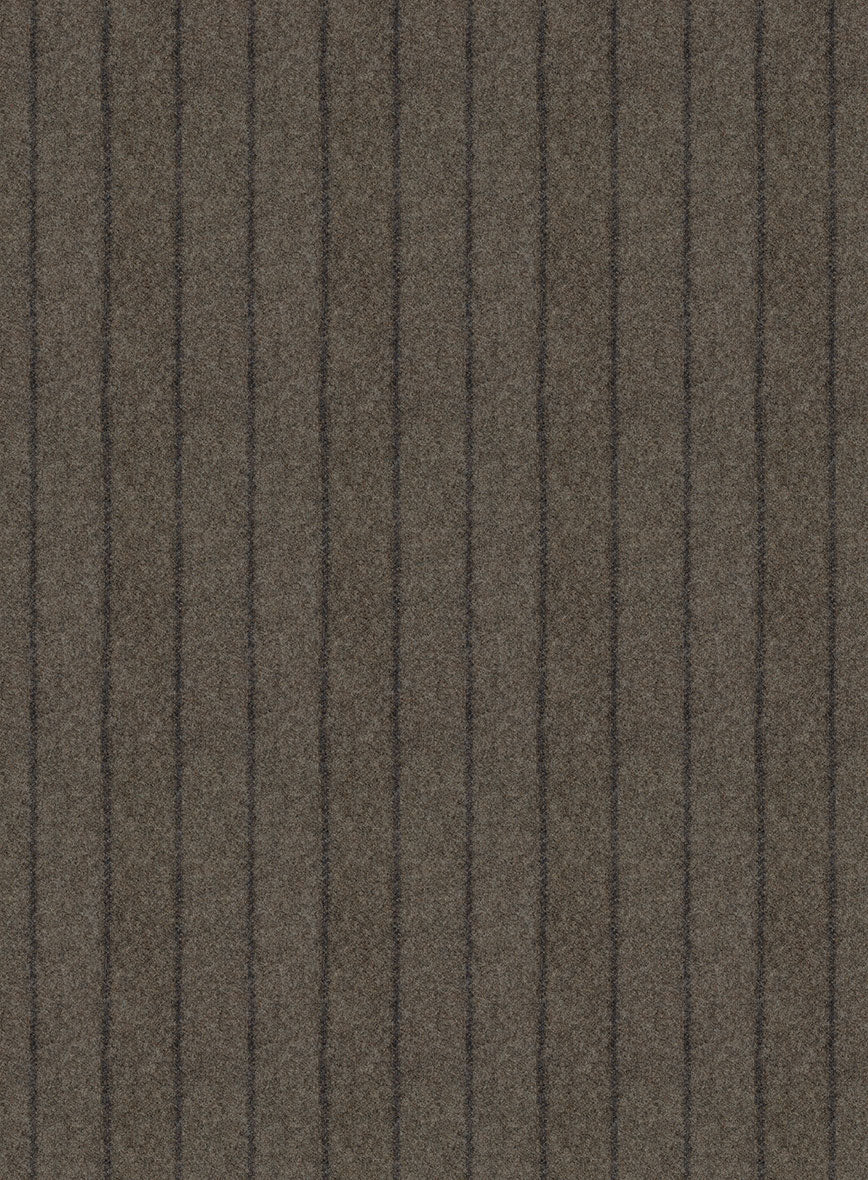 Caccioppoli Posa Dark Brown Wool Jacket - StudioSuits
