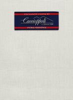 Caccioppoli Canvas Light Beige Cotton Suit - StudioSuits