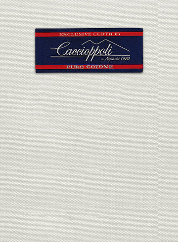 Caccioppoli Canvas Light Beige Cotton Jacket - StudioSuits