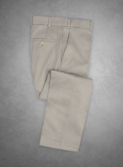Caccioppoli Cotton Cashmere Beige Pants - StudioSuits
