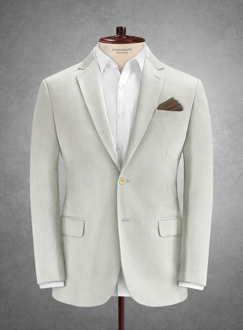 Caccioppoli Cotton Cashmere Fawn Jacket - StudioSuits