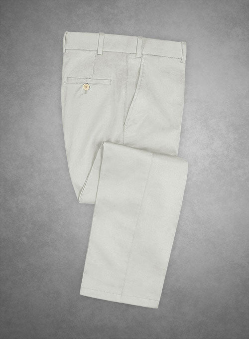 Caccioppoli Cotton Cashmere Fawn Pants - StudioSuits