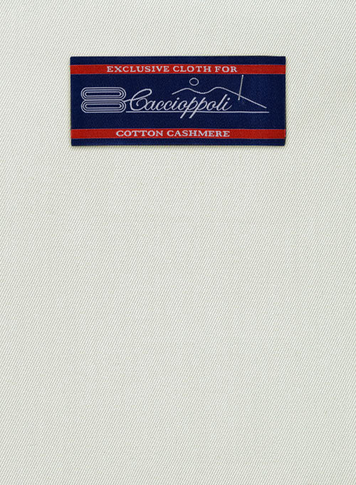 Caccioppoli Cotton Cashmere Fawn Suit - StudioSuits