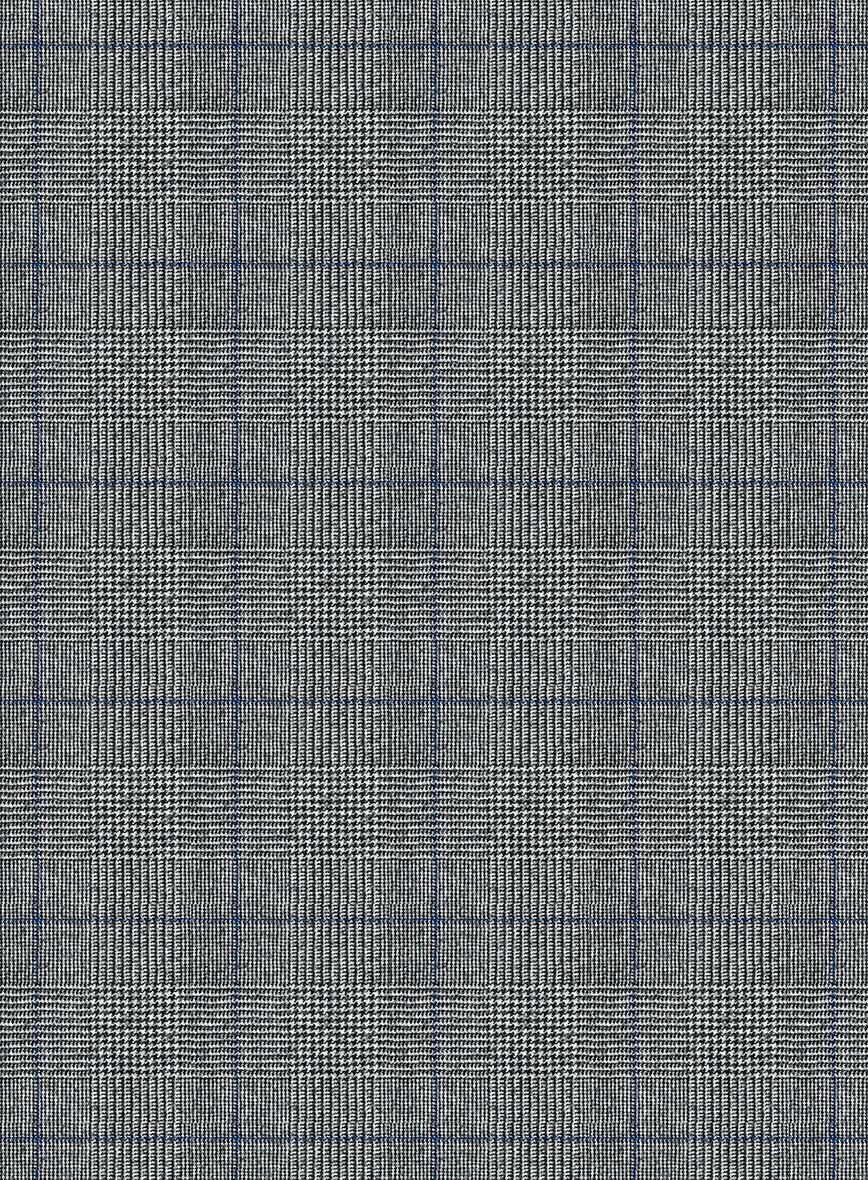 Caccioppoli Alnar Glen Gray Wool Jacket - StudioSuits