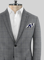 Caccioppoli Alnar Glen Gray Wool Suit - StudioSuits