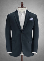 Caccioppoli Cotton Gabardine Dark Blue Jacket - StudioSuits