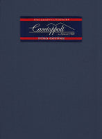 Caccioppoli Cotton Gabardine Marine Blue Pants - StudioSuits