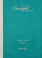 Caccioppoli Cotton Gabardine Myrtle Green Pants - StudioSuits