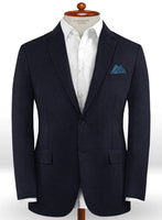 Caccioppoli Dapper Dandy Arber Navy Blue Wool Jacket - StudioSuits