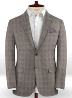 Caccioppoli Dapper Dandy Aronio Gray Wool Suit - StudioSuits