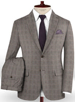 Caccioppoli Dapper Dandy Aronio Gray Wool Suit - StudioSuits