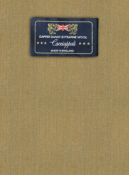 Caccioppoli Dapper Dandy Cerez Wool Suit - StudioSuits