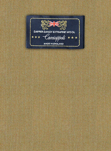 Caccioppoli Dapper Dandy Cerez Wool Suit - StudioSuits