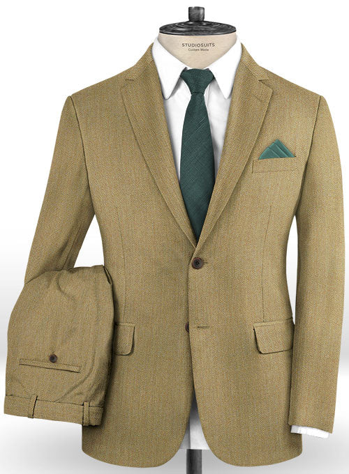 Caccioppoli Dapper Dandy Cerez Wool Suit - StudioSuits